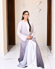 Light & Dark Grey Abaya | Article 006