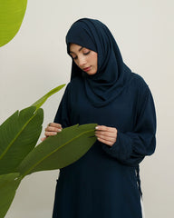 Blue Signature Panel Abaya | Article 007