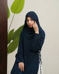 Blue Signature Panel Abaya | Article 007
