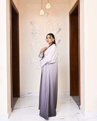 Light & Dark Grey Abaya | Article 006
