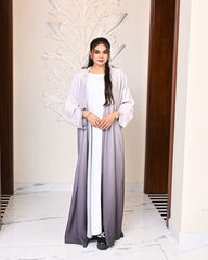 Light & Dark Grey Abaya | Article 006